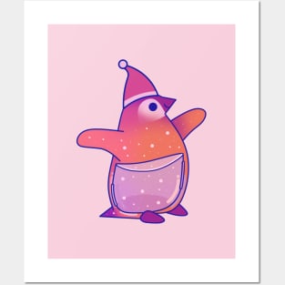 Christmas Penguin Posters and Art